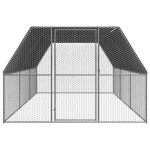 vidaXL kanapuur, 3 x 6 x 2 m, tsingitud teras