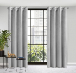 Eurofirany Kardin Rosa Silver, 140x250 cm