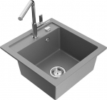 Graniidist k&ouml;&ouml;givalamu Mexen Vito koos segisti ja sifooniga, grey+chrome