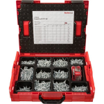 Fischer kruvide komplekt PowerFast II L-BOXX PanHead Set