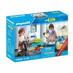 PLAYMOBIL 71806 Sportlased ja spordivahendid, jalgratas ja hantlid, Minu elu, 32 t&uuml;kki, Alates 4. eluaastast