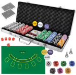 Pokkerikomplekt kohvris 500 žetooniga 23529