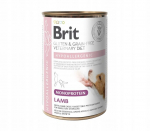 Brit Veterinary Diet Hypoallergenic Monoprotein Lamb konserv koerale, 400g