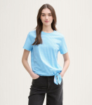 Tom Tailor naiste T-s&auml;rk 1040186*37813, t&uuml;rkiis/valge