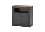 Kummut Imv Westminster, 92 cm, tumehall/tamm