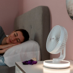 K أردرسventilaat&ouml;r - InnovaGoods - FanLed - Laetv &otilde;etl - LED - Valge