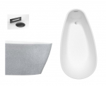 Vann Besco Goya A-line Glam 160 Silver, grafiithall sifoon