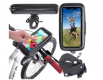 Veekindel jalgratta- v&otilde;i mootorratta telefonihoidja kate 5,5"-6,2", must