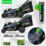 Akutoitega muruniiduk Wuber W04802, 38 cm, 40 V