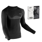 BTK0464 TERMOAKTIIVNE T-s&auml;rk, MUST, MEESTE L/XL MAGNUS NILS, M