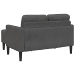 2-kohaline diivan diivaniga L-kujuline tumehall 125cm voodipesu CFE60677