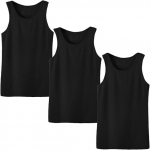 Aluss&auml;rgid meestele, must, 3 tk