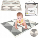 Vahtplastist matt pusle suur pehme kokkupandav p&otilde;randamatt 20 tk