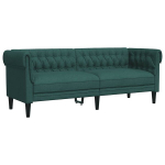 Chesterfield 3-kohaline diivan, tumeroheline, kangas CFE57929