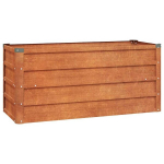 taimekast，&otilde;iepott，lillepott, rooste, 100x40x45 cm, Corten-teras CFE30835