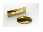 Vann Besco Amber Glam Silver, 170 x 80 cm, kuldsete katetega