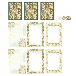 Kirjapaber &uuml;mbrikutega kirjade kirjutamiseks, kutsika kirjatarvete komplekt