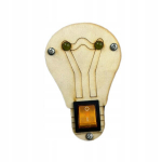 Montessori tahvel Led l&uuml;litiga lastele Poisid T&uuml;drukud V&auml;ikelapsed, kollane