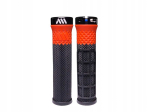 Jalgratta k&auml;epidemed Ams Cero Grips - must-punased