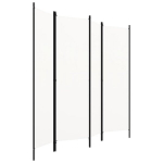 4 paneeliga ruumijagaja，sirm, valge, 200 x 180 cm CFE646738