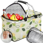 Heckermann piknikukorv 30L Kollane