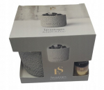 Vulkaaniline kivi aroomiteraapiaks, l&otilde;hnadifuuser + vanilje&otilde;li