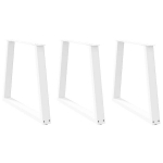 S&ouml;&ouml;gilaua jalad V-kujuline 3 tk Valge 70x(72-73,3) cm Teras CFE253659