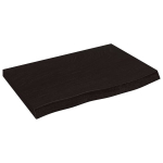 vannitoa tasapind, tumepruun, 60x40x(2-6)cm t&ouml;&ouml;deldud t&auml;ispuit CFE329326
