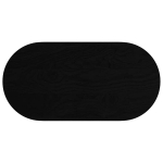 lauaplaat，Lauapind，Laua peal, tumepruun, 100 x 50 x 2 cm, tammepuit ovaalne CFE923690