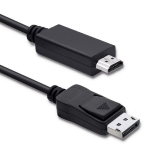 Qoltec DisplayPort HDMI 5K 3m