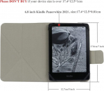 Zhaoco universaalne &uuml;mbris 6.8 tolli kindle paperwhite 2021/7 tolli paperwhite 2024/7 tolli colorsoft signature edition 2024 - teal green