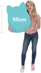 Squishmallows pehme m&auml;nguasi Fuzzamallows Brina the Bigfoot 50 cm, kaisukad, originaal 2024