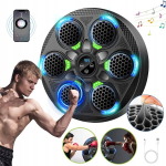 Music boxing machine, led poksimismasin, seinale kinnitatav, must