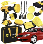 Auto puhastuskomplekt Stazer, 19-osaline