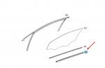 Eesmine Parempoolne Uks Akna Sisekinnitusraam MERCEDES-BENZ A 180 A 200 A 220 Originaal A1767251400