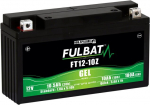 Fulbat FT12-10Z GEL 12V 10Ah 180CCA k&auml;ivitusaku