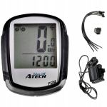 Atech Tu09 juhtmega jalgratta kompuuter 9 funktsiooniga