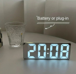 Nutikas elektrooniline LED-valgustusega k&auml;ekell, RM-0012