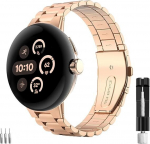 Metallist kellarihm Aimtel, &uuml;hilduv Google Pixel Watchiga