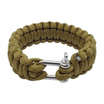 K&auml;ev&otilde;ru Bcb paracord survivalova coyote 225mm Cm074c n&ouml;&ouml;r 2,5m kuni 180kg