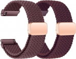Nailonist kellarihm 22 mm elastne rihm magnetkinnitusega Samsung Galaxy Watch 3 45 Mm/galaxy Watch 46 Mm/gear S3 Classic/frontier/vivoactive 4, nutikellade rihm naistele ja meestele