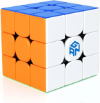 Gan 356rs Magic Cube Classic 3x3 puslekuubik, Speed Cube Original Ipg ja Ges+-ga, kleebisteta Magic Cube, Gan Cube Classic tooted &ndash; ideaalne puslem&auml;ng t&auml;iskasvanutele ja lastele