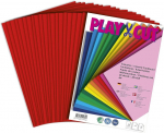 Play-cut v&auml;rviline kartong A4 j&otilde;ulupunane (220 g/m&sup2;) | 20 lehte Din A4 v&auml;rviline kartong | paks prinditav kartong | premium printeripaber paks | papp k&auml;sit&ouml;&ouml; jaoks