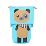 Lukuga pinal, h&uuml;pikakna pliiatsihoidja, 2-in-1 pinal ja pliiatsihoidja, seisva pliiatsi hoidja, teleskoopiline pinal, pliiatsihoidja teismelistele, &otilde;pilastele, sinine