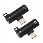 Adapter usb-c k&otilde;rvaklappidele mini jack 3,5 mm