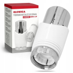 Termostaatiline radiaatori pea, kroomitud