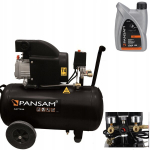 &Otilde;likompressor Pansam &otilde;hukompressor 50l 8 bar komplekt +&otilde;li