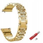BestAccessories, naiste kellarihm, laius 18 mm, kuldne v&auml;rv
