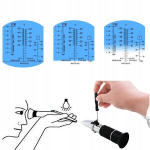 Refraktomeeter jahutusvedeliku m&otilde;&otilde;tur gl&uuml;kooli Aku Ad Blue tester