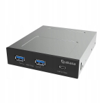 Akasa Ak-icr-36 Usb 3.2 Gen 2 Type-c kahe Usb 5 Gb/s Type-a pordiga